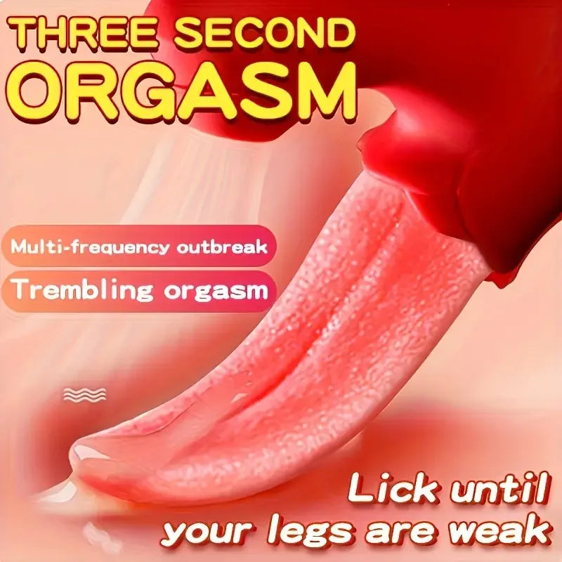 Sex Toys Tongue Licking Sucking Vibrator for Women Nipples Clit Sucker Anal Vibration Stimulation Female Masturbation Adult Good