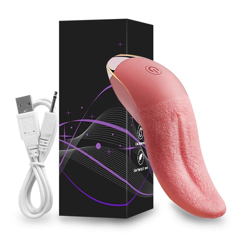 Sex Toys Tongue Licking Sucking Vibrator for Women Nipples Clit Sucker Anal Vibration Stimulation Female Masturbation Adult Good