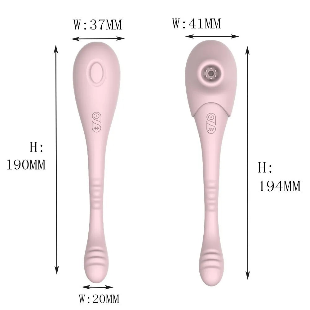 Estimulador Ergonómico con Doble Placer