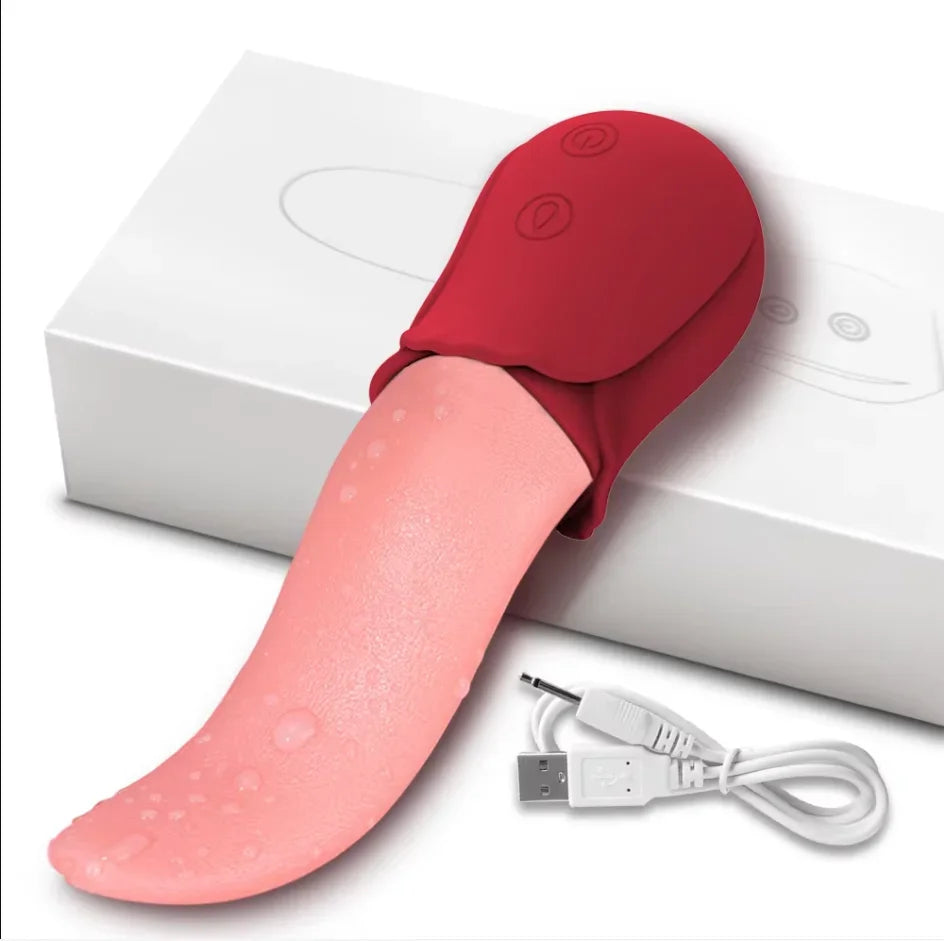 Sex Toys Tongue Licking Sucking Vibrator for Women Nipples Clit Sucker Anal Vibration Stimulation Female Masturbation Adult Good
