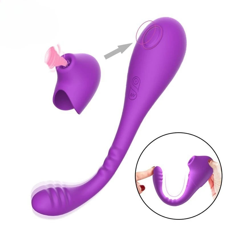 Estimulador Ergonómico con Doble Placer